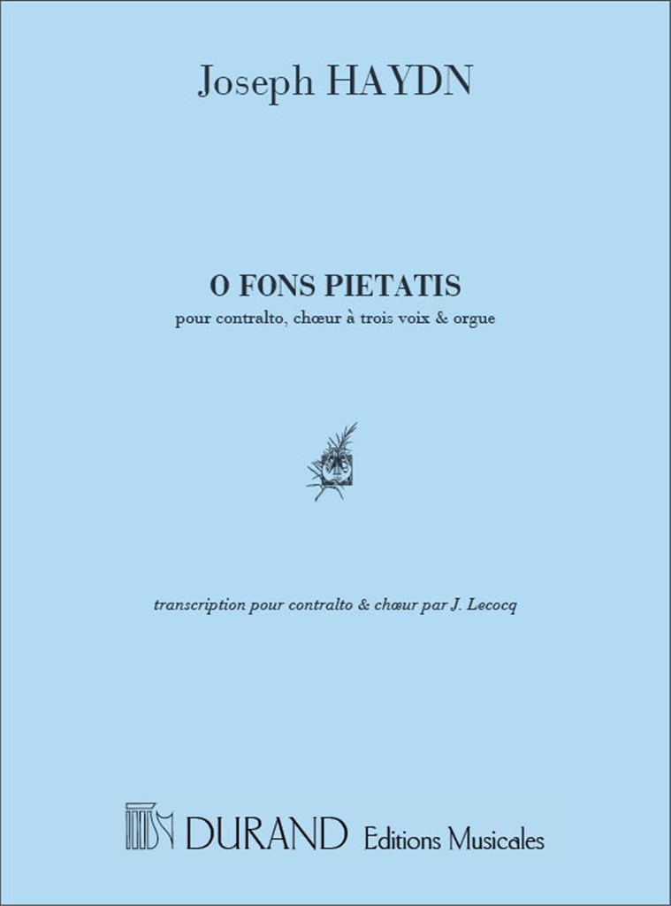 O Fons Pietatis Choeur